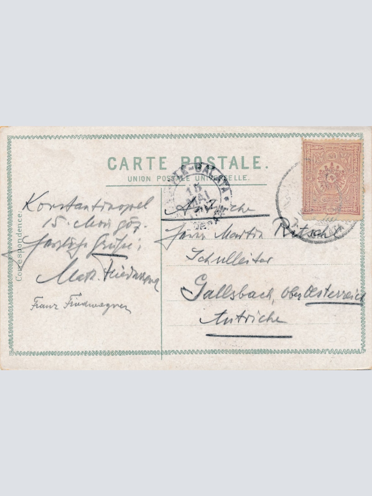 AK, Salut de Constantinople, Mosquee Ahmed et l'Hippodrome (S1188)