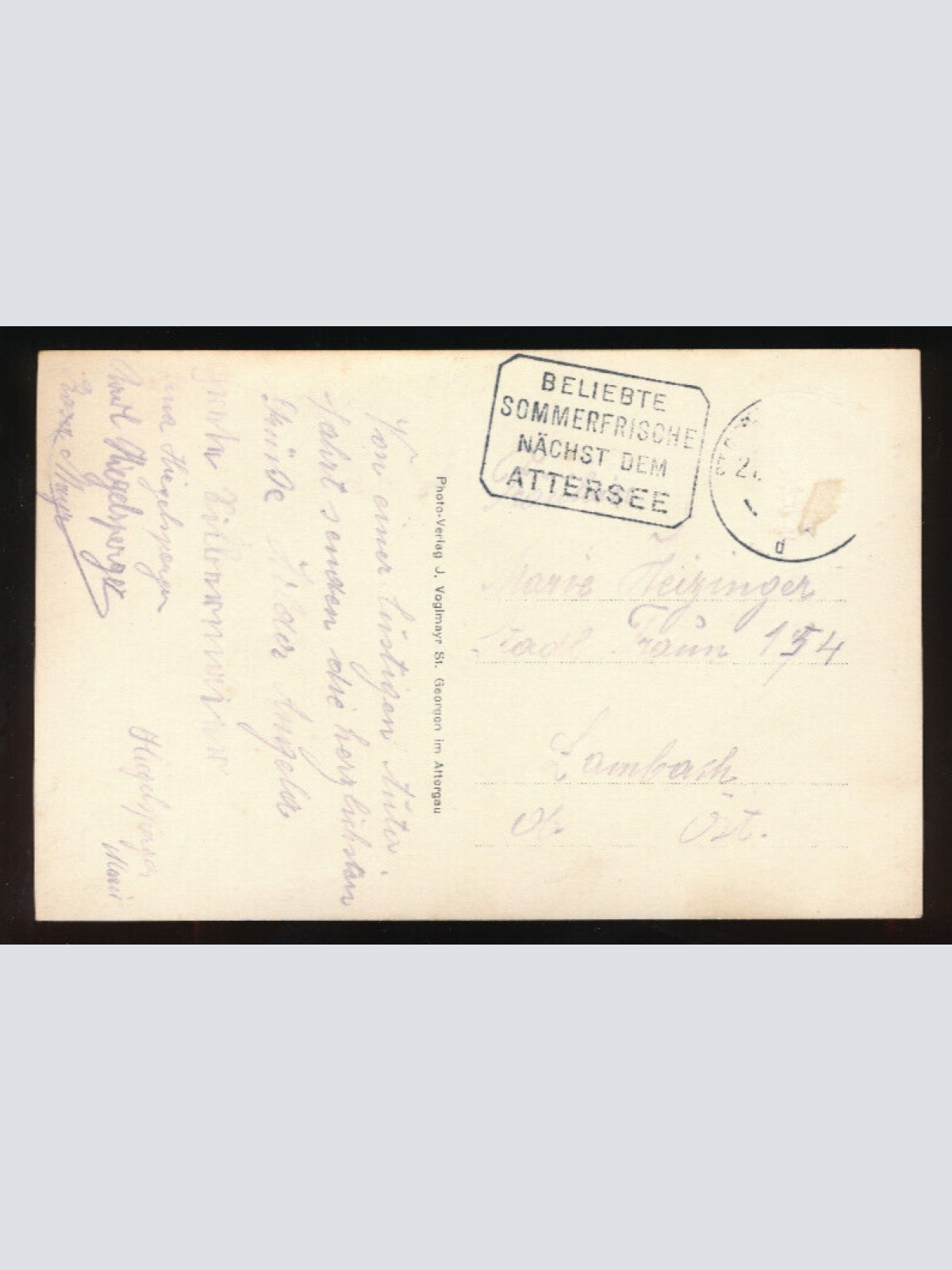 AK aus St.Georgen im Attergau Oberösterreich (5269)