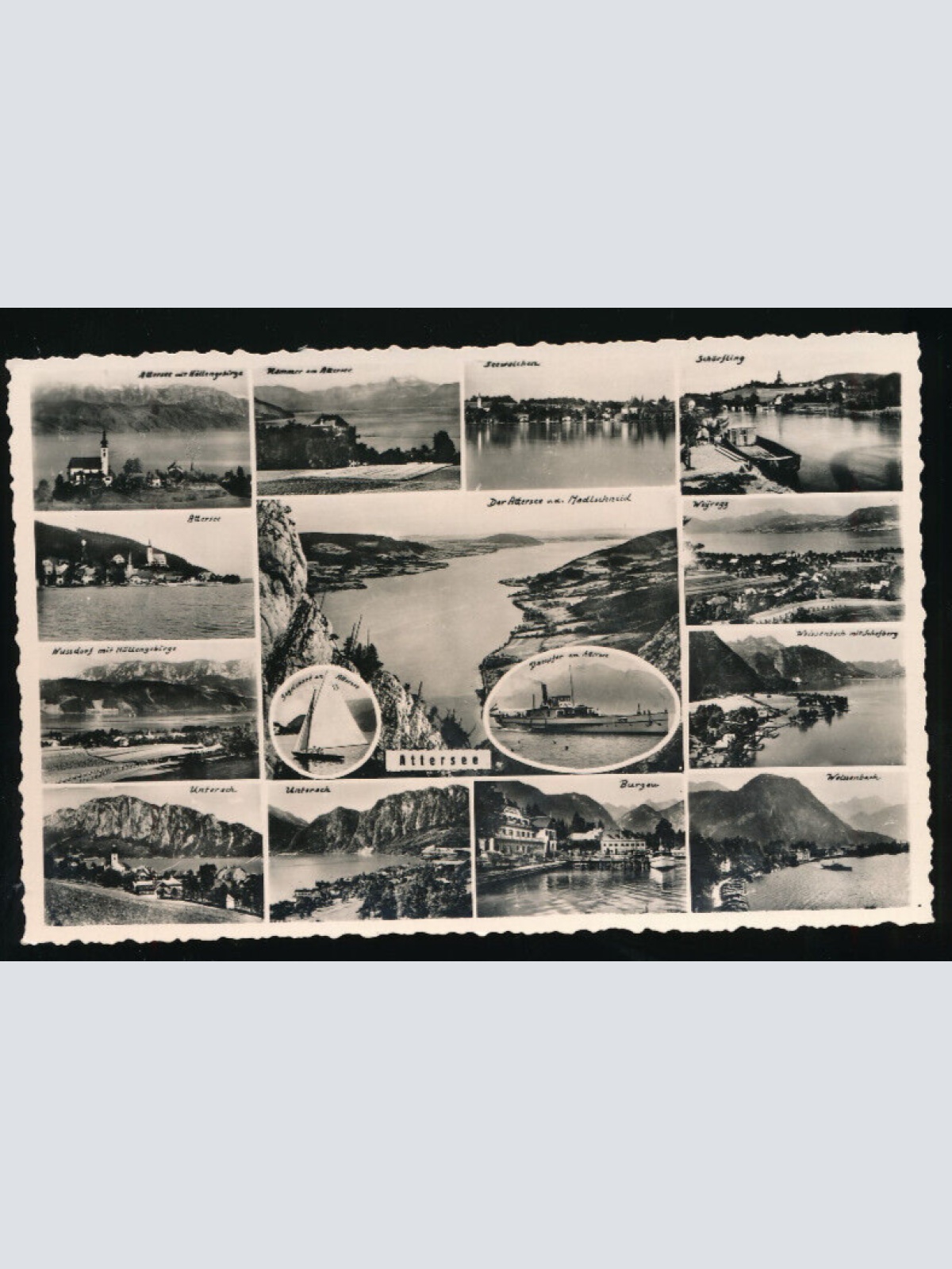 AK vom Attersee Mehrbildkarte Oberösterreich (5259)