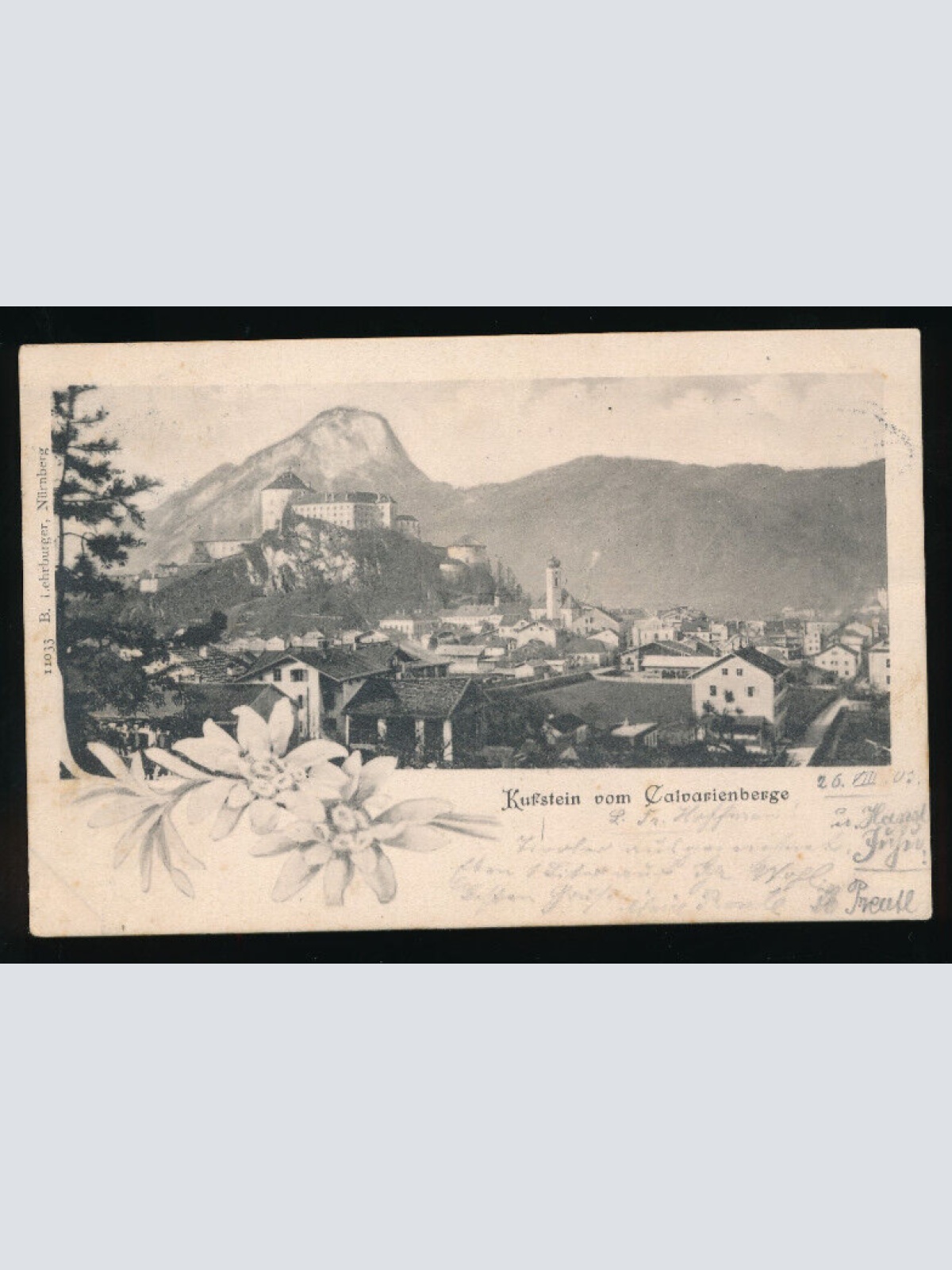 AK aus Kufstein vom Calvarienberg Tirol (5369)