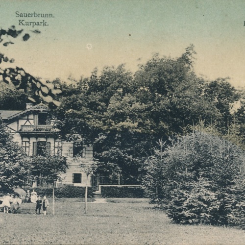 AK, Sauerbrunn, Kurpark, Burgenland (S1413)