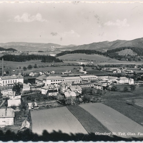 AK, Glandorf, Sankt Veit an der Glan, Faserplattenfabrik, Kärnten (S1397)
