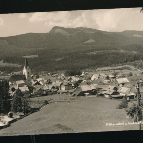 AK aus Mitterndorf Niederösterreich (5400)