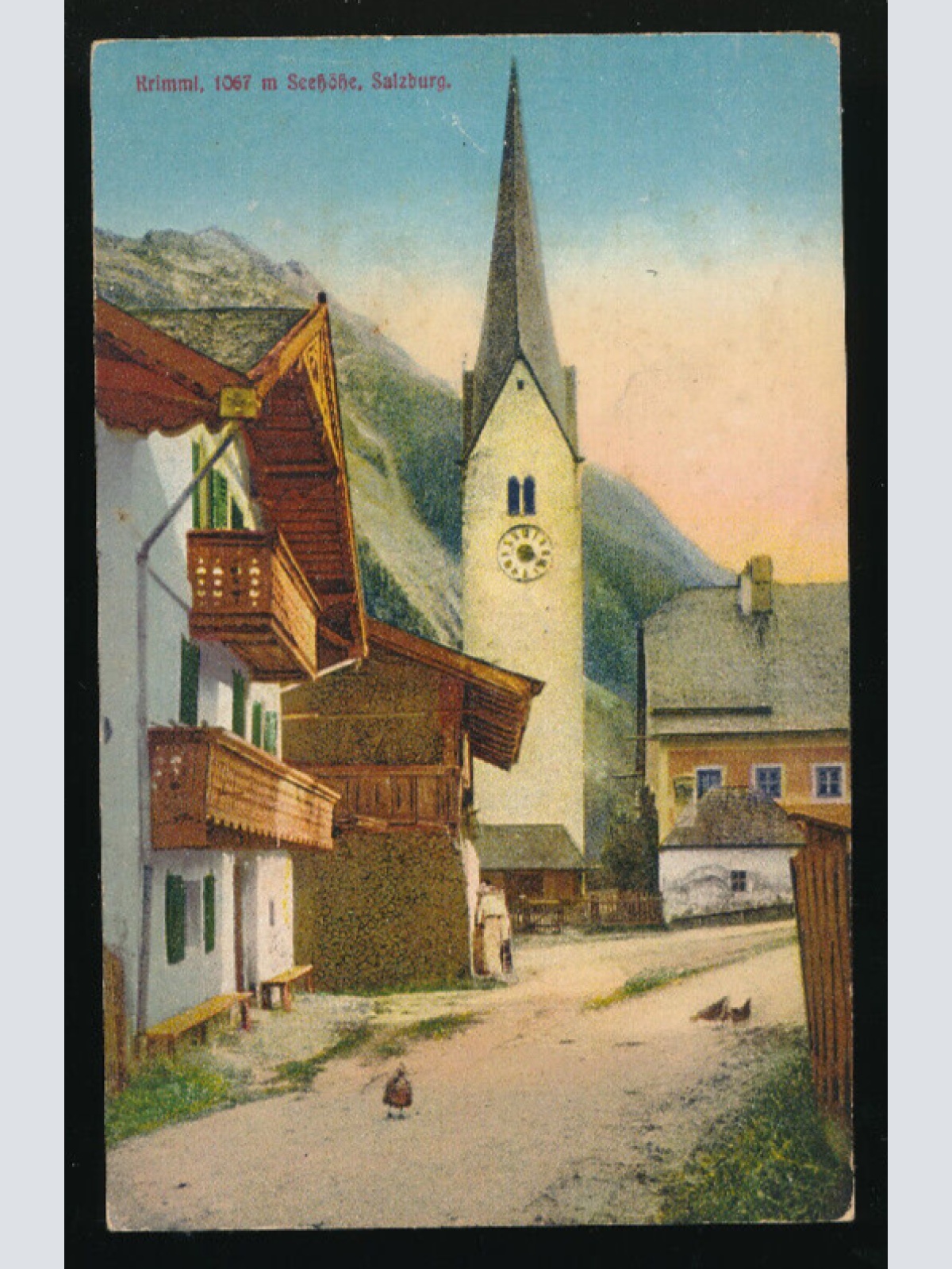 AK aus Krimml Salzburg (5301)