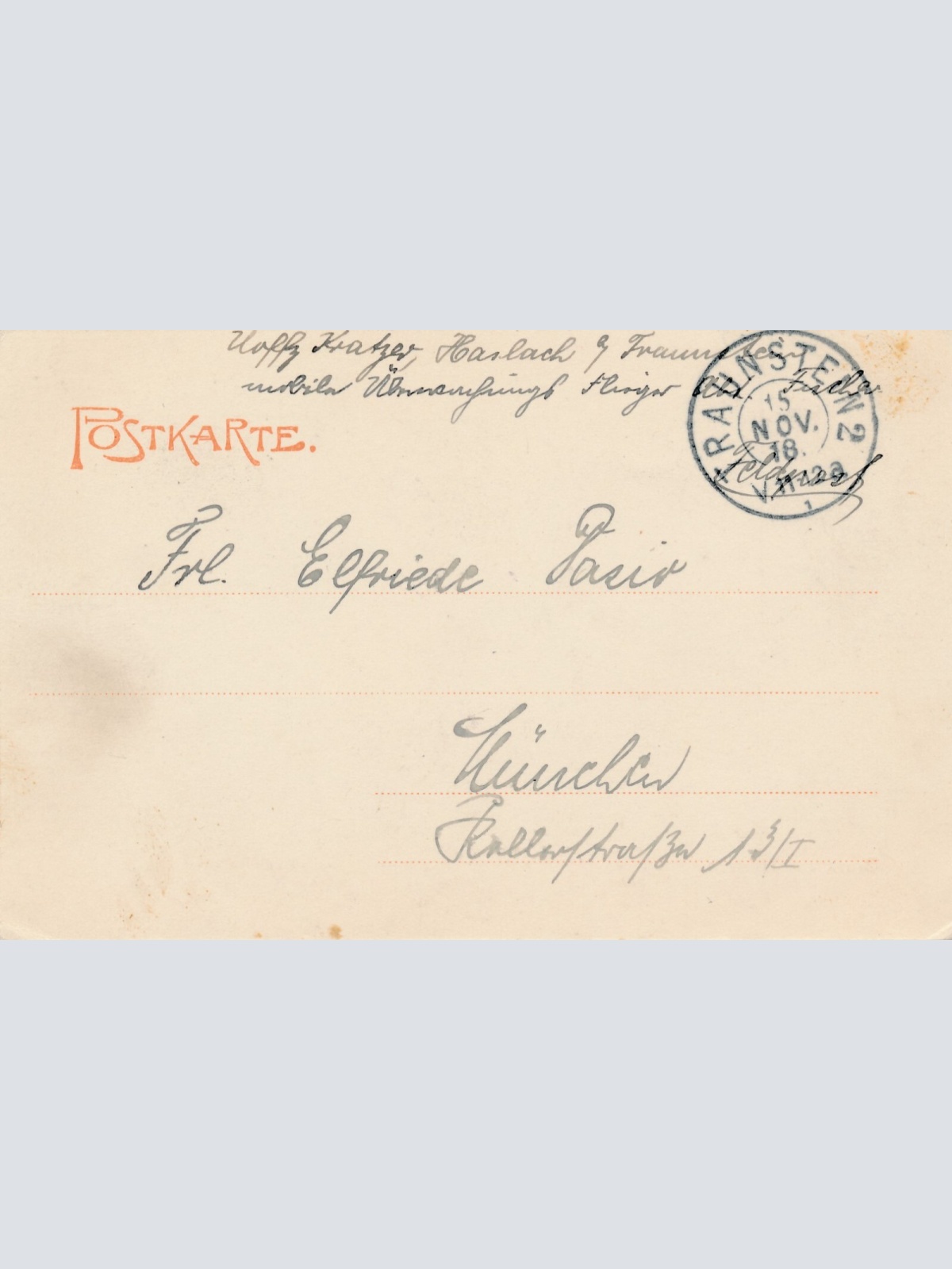 AK, Gruß aus Haslach, Oberösterreich (S1435)