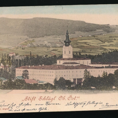 AK vom Stift Schlägl Oberösterreich (5288)