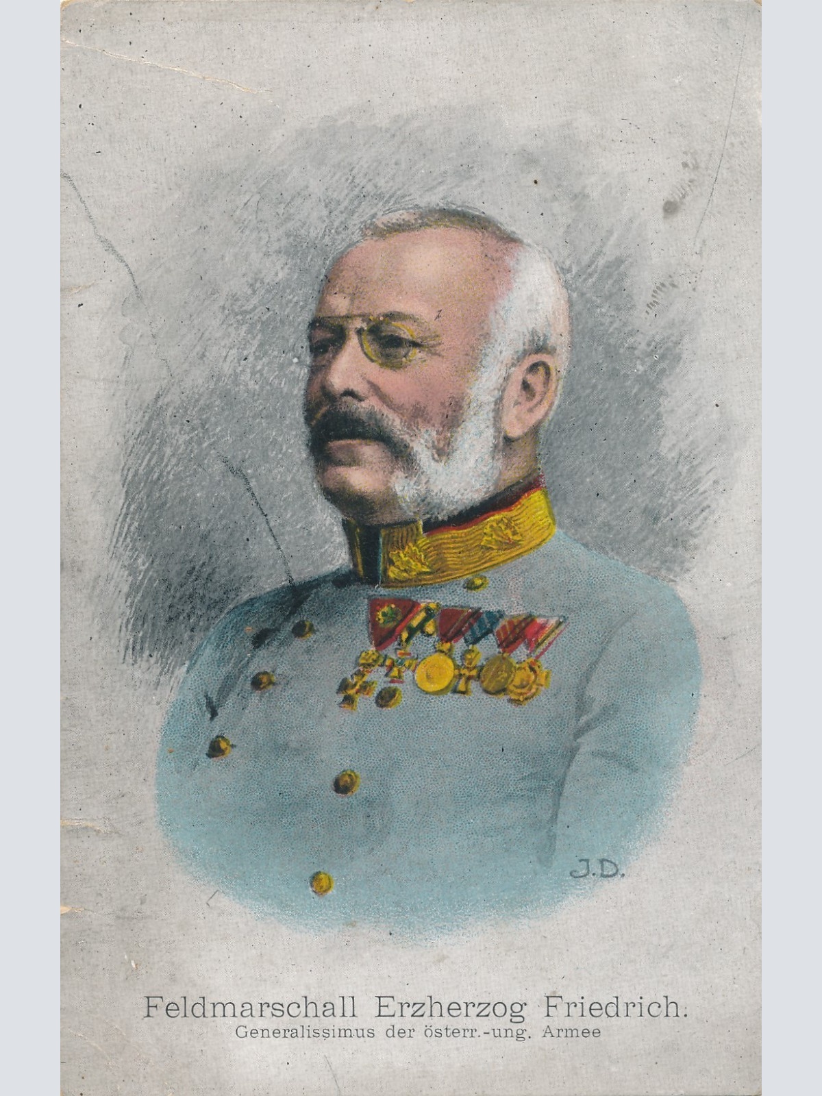 AK Militaria vom Feldmarschall Erzherzog Friedrich (16172)