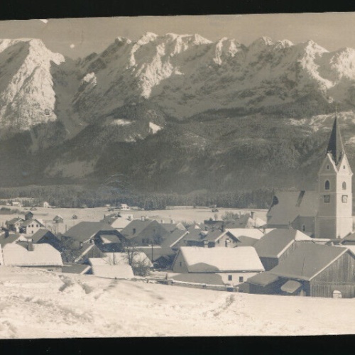 AK aus Mitterndorf mit Grimming Steiermark (5349)