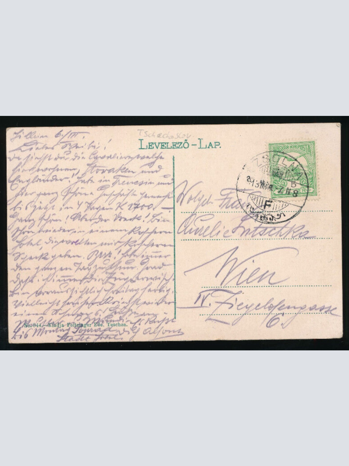 AK Waagpartie m. Slovakischen Holzflössern Tschechoslowakei (5061)