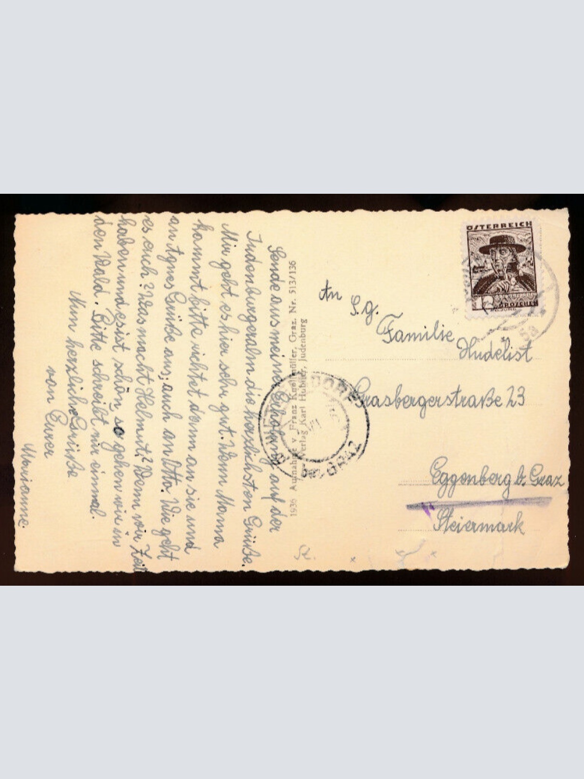 AK aus Judenburg Steiermark (5348)