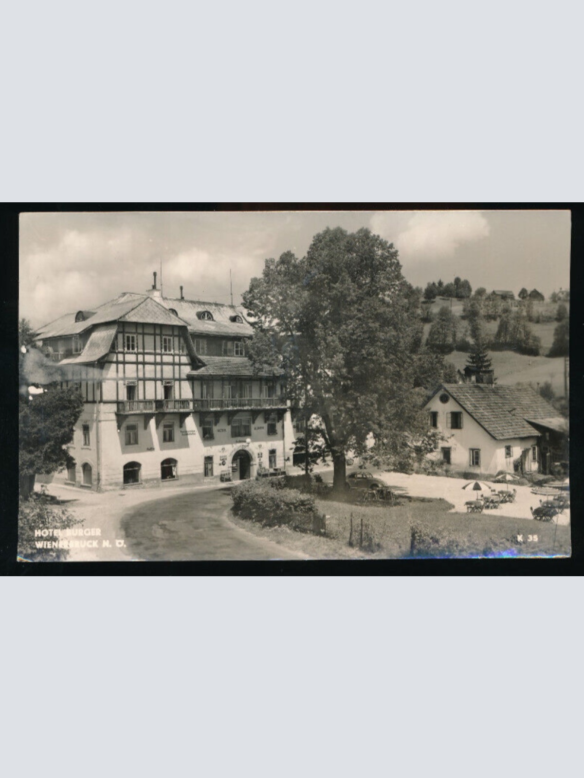 AK aus Wienerbruck Hotel Burger Niederösterreich (5642)