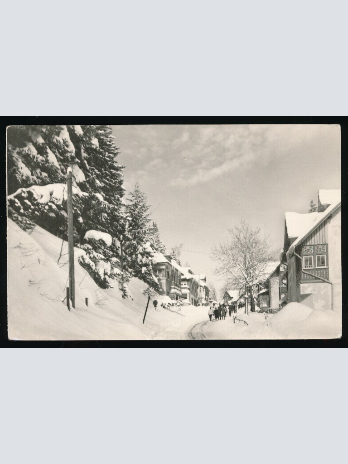 AK aus Bierutowice - Karpacz Gorny Winterkarte Polen (5437)