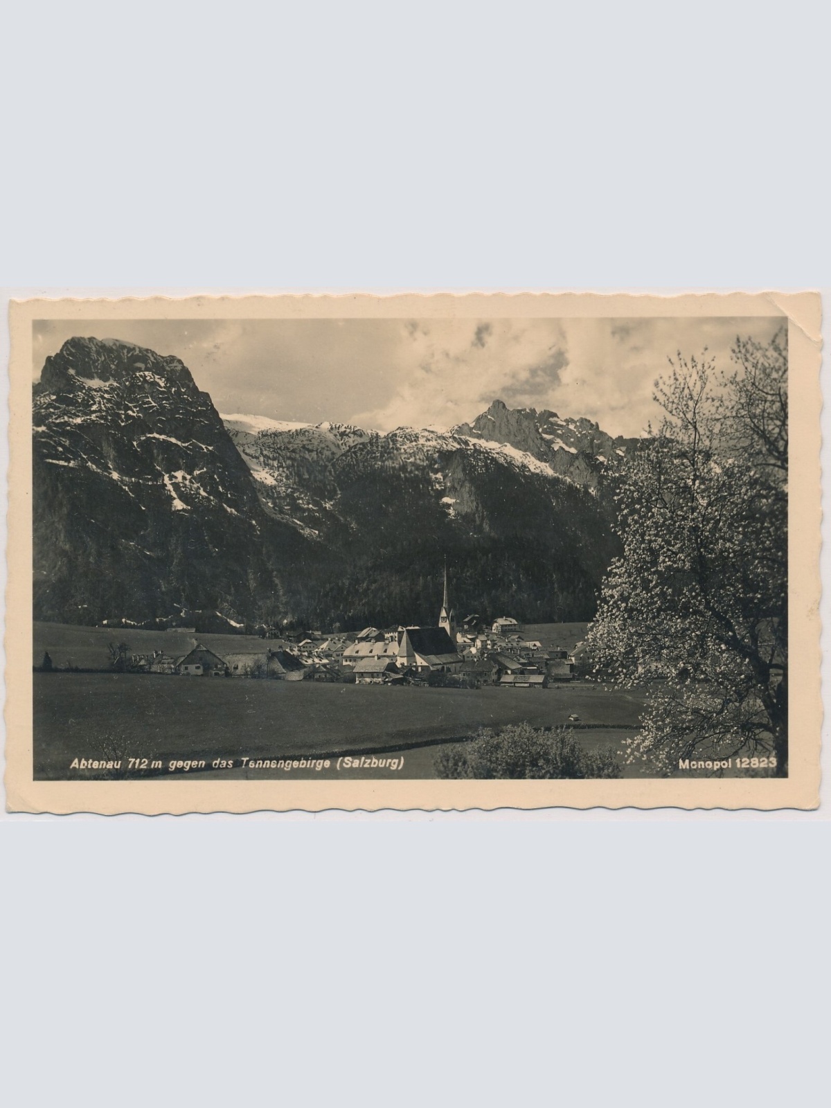 AK, Abtenau gegen das Tennengebirge, Salzburg(S1387)