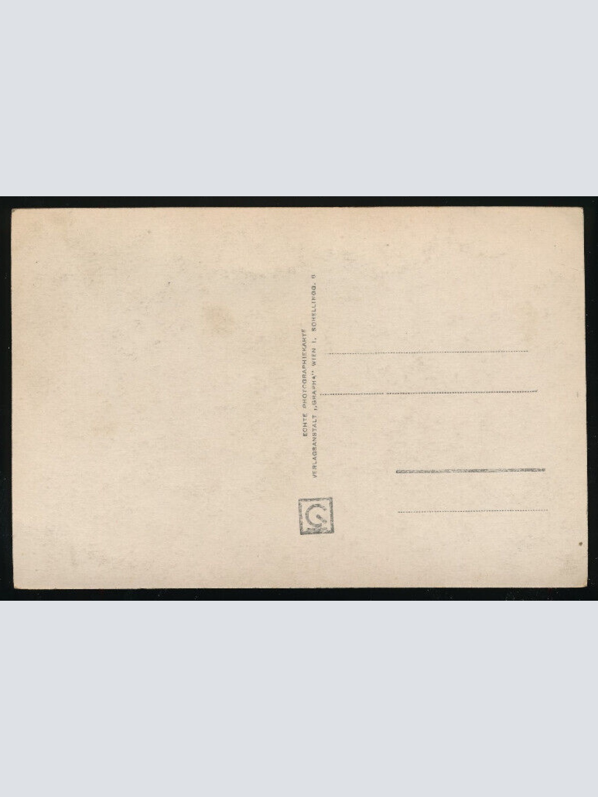 AK aus Wien Eisstoss 1929 (5484)