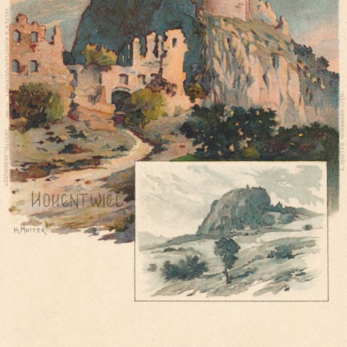 AK, Hohentwiel, Singen, Baden-Württemberg (S1487)