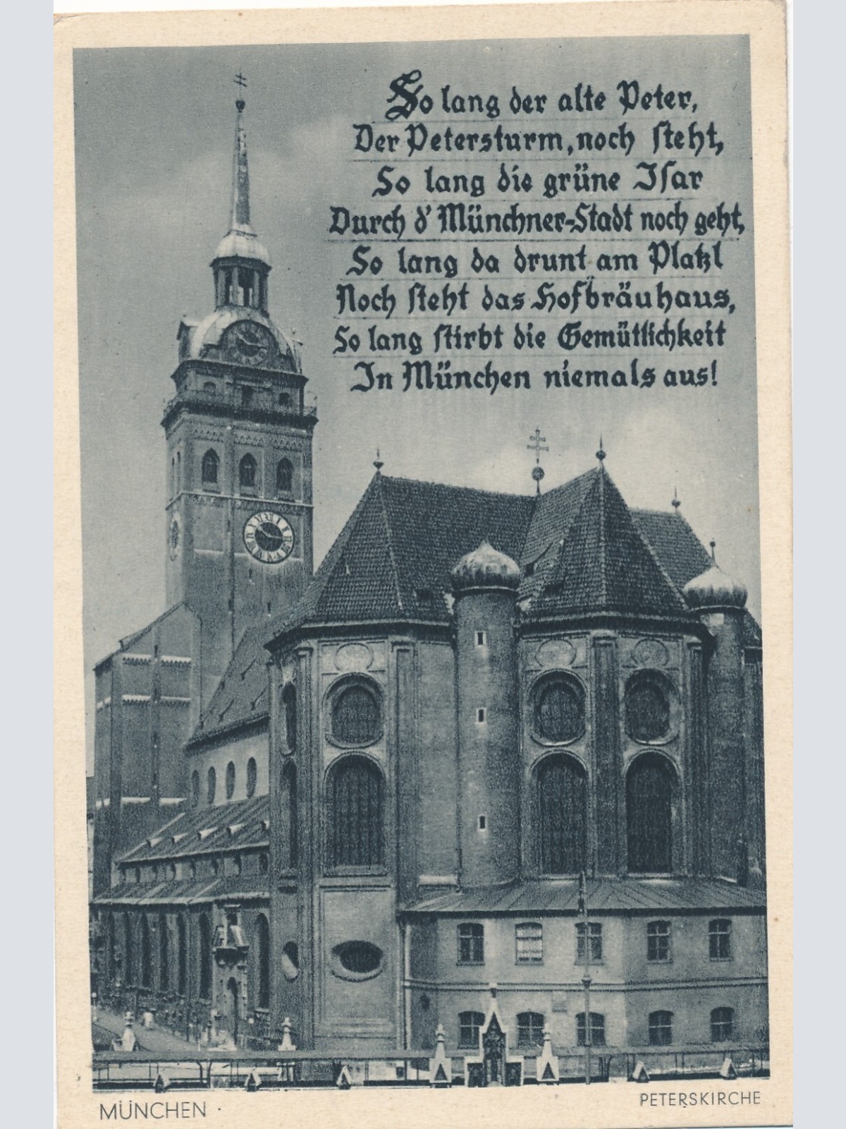 AK, München - Peterskirche, Bayern (S1516)