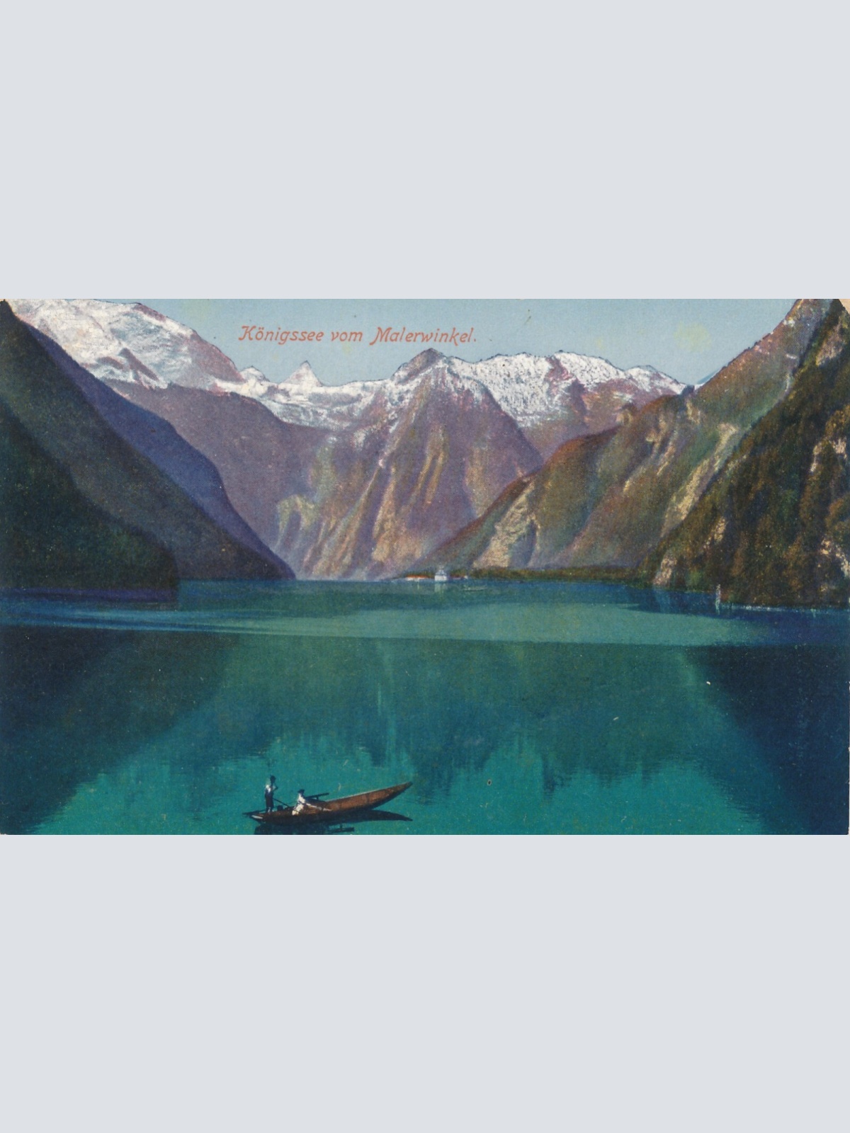 AK, Königssee vom Malerwinkel (S1518)