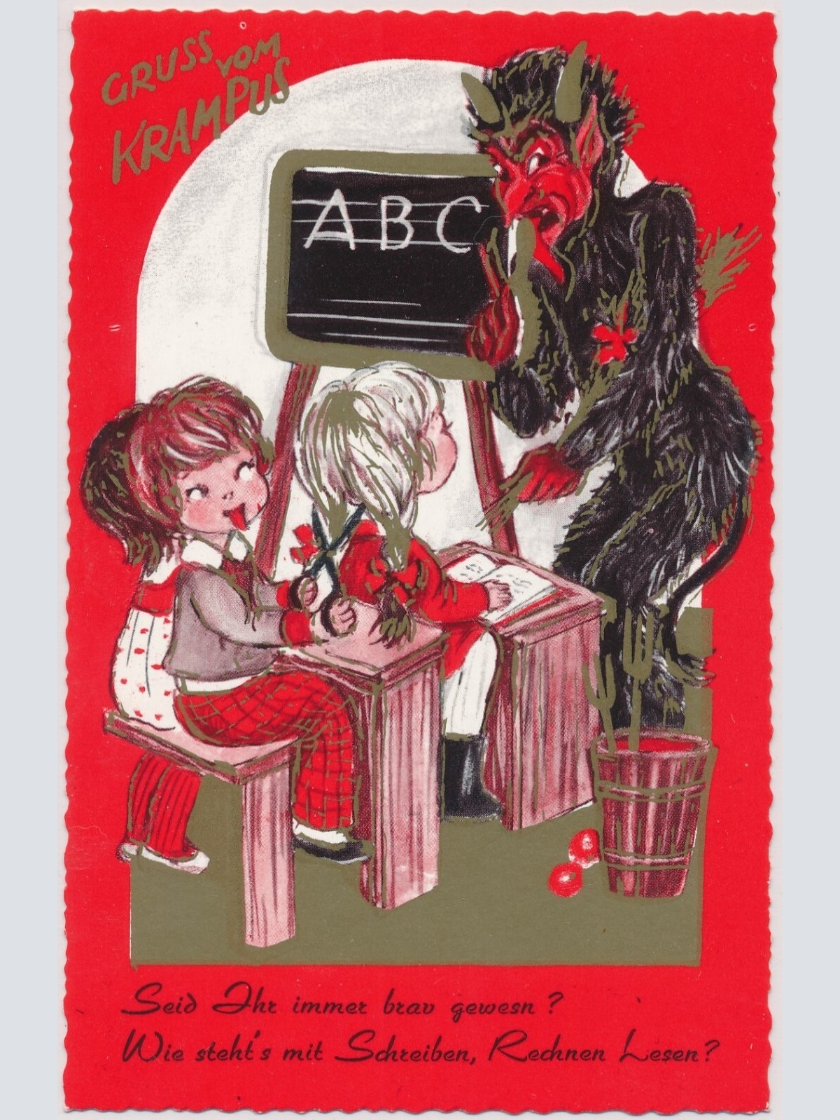 AK, Gruß vom Krampus, Seid Ihr immer brav gewesen (S1508)