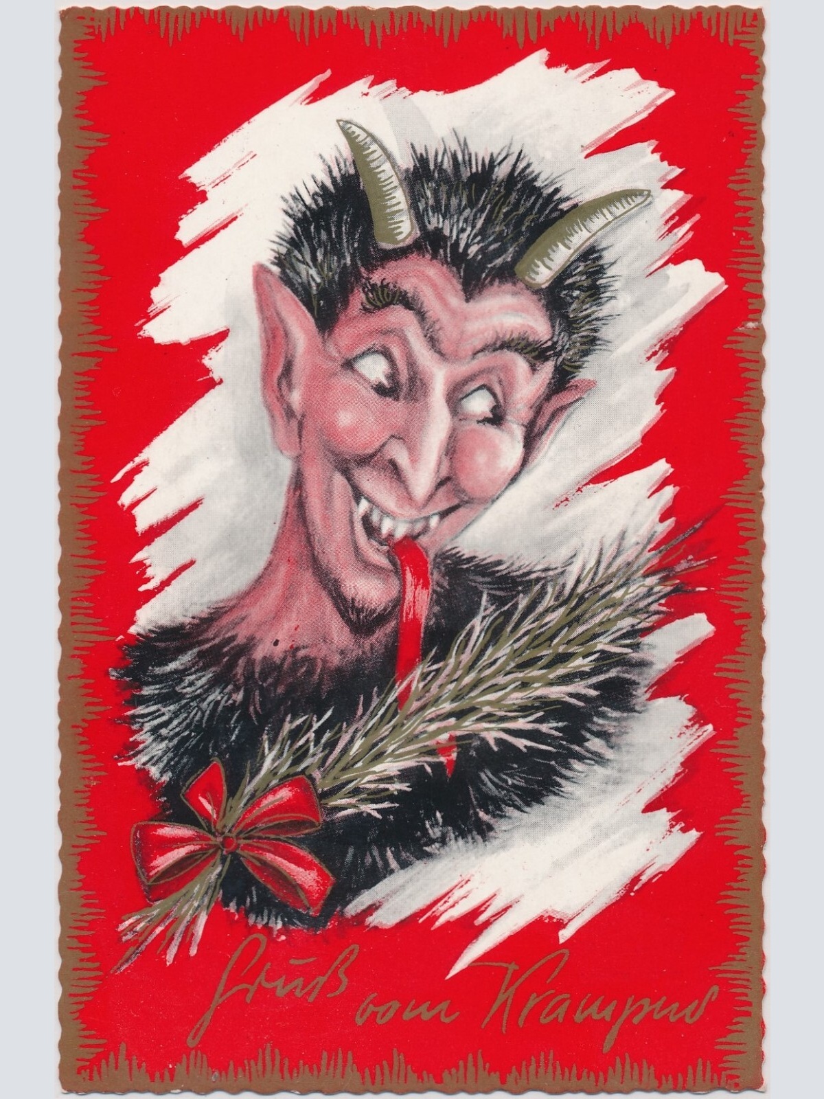 AK, Gruß vom Krampus (S1506)