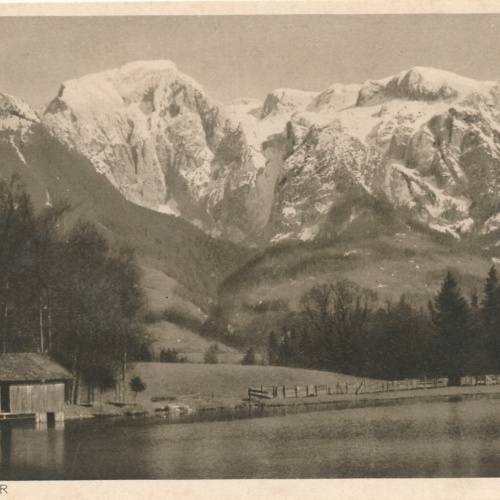 AK, Böckelweiher bei Berchtesgaden, Bayern (S1520)