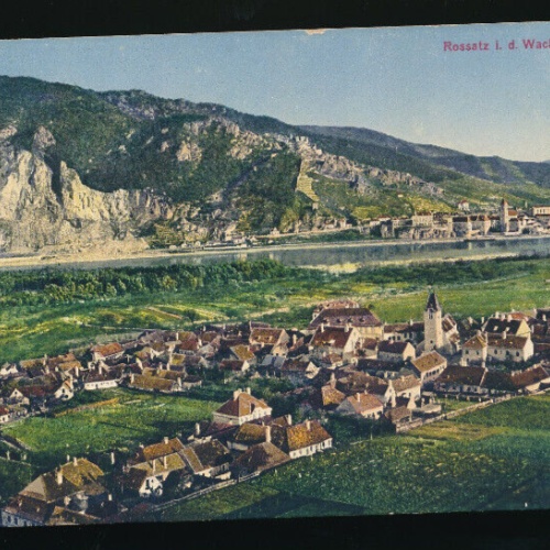 AK aus Rossatz in der Wachau Niederösterreich (5714)
