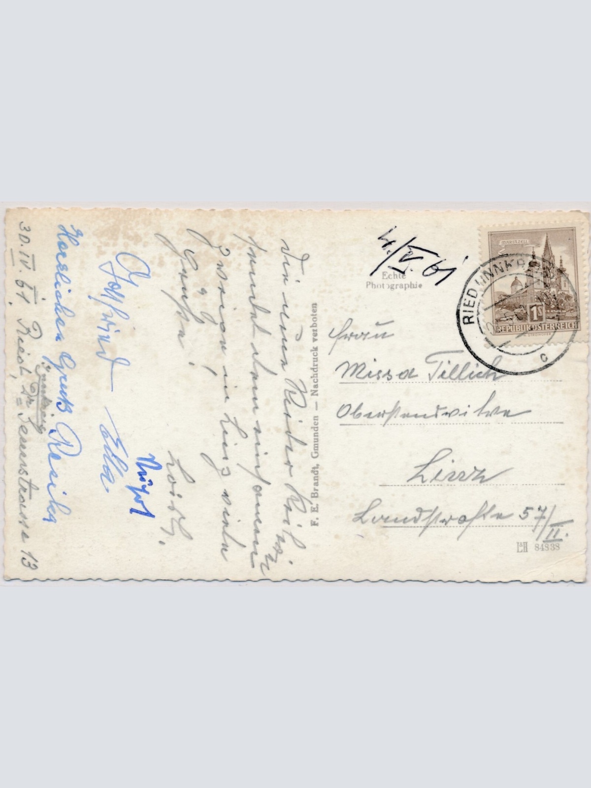 AK, Ried im Innkreis, Oberösterreich, Totalansicht (S1455)