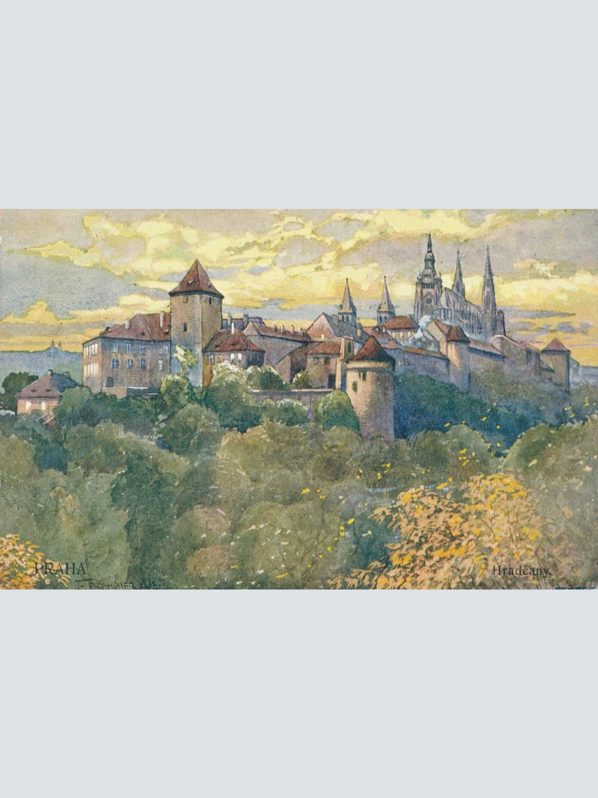 AK, Praha, Hradčany, Tschechien (S1460)