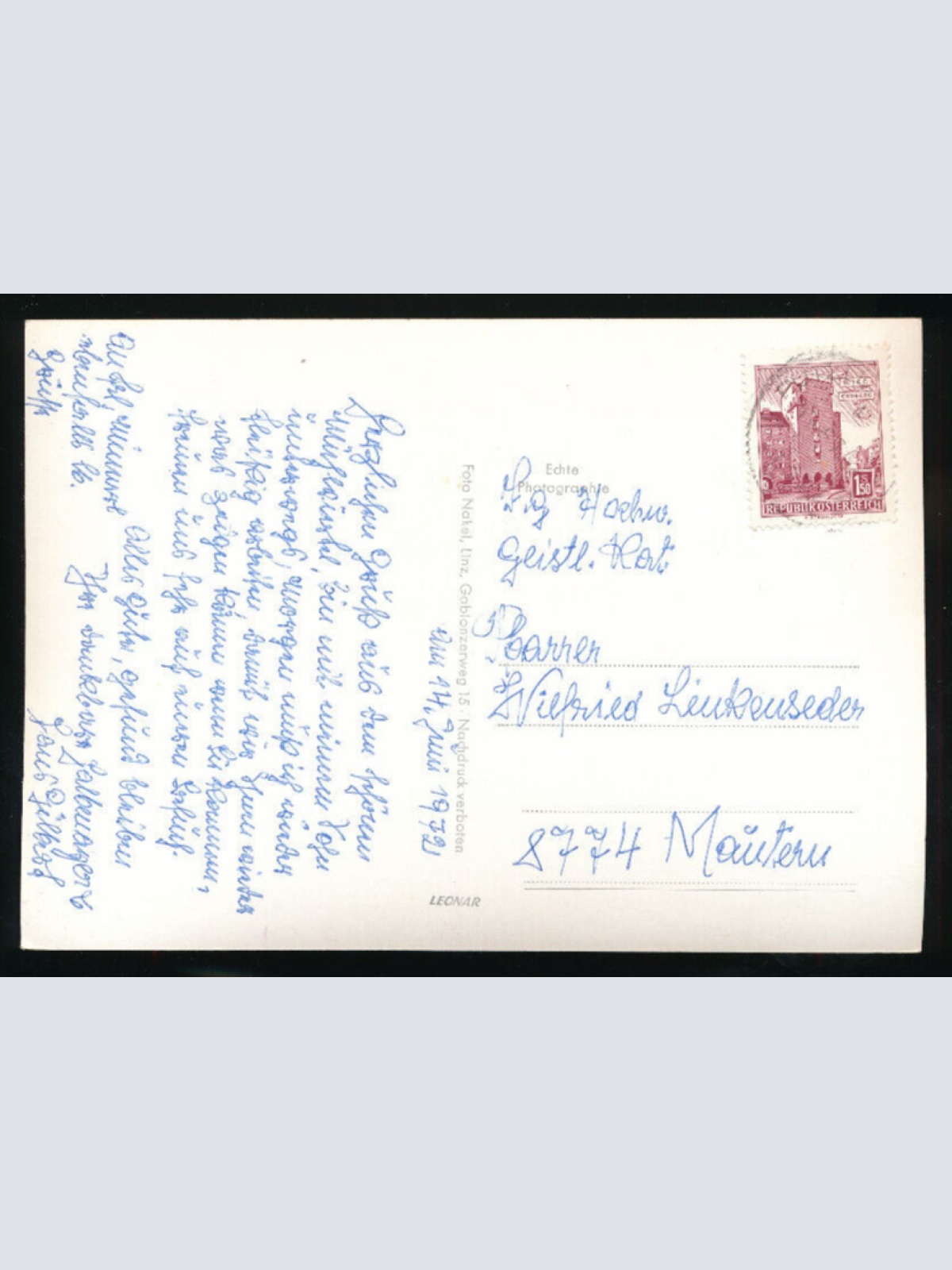 AK aus Putzleinsdorf im Mühlkreis Oberösterreich (5832)