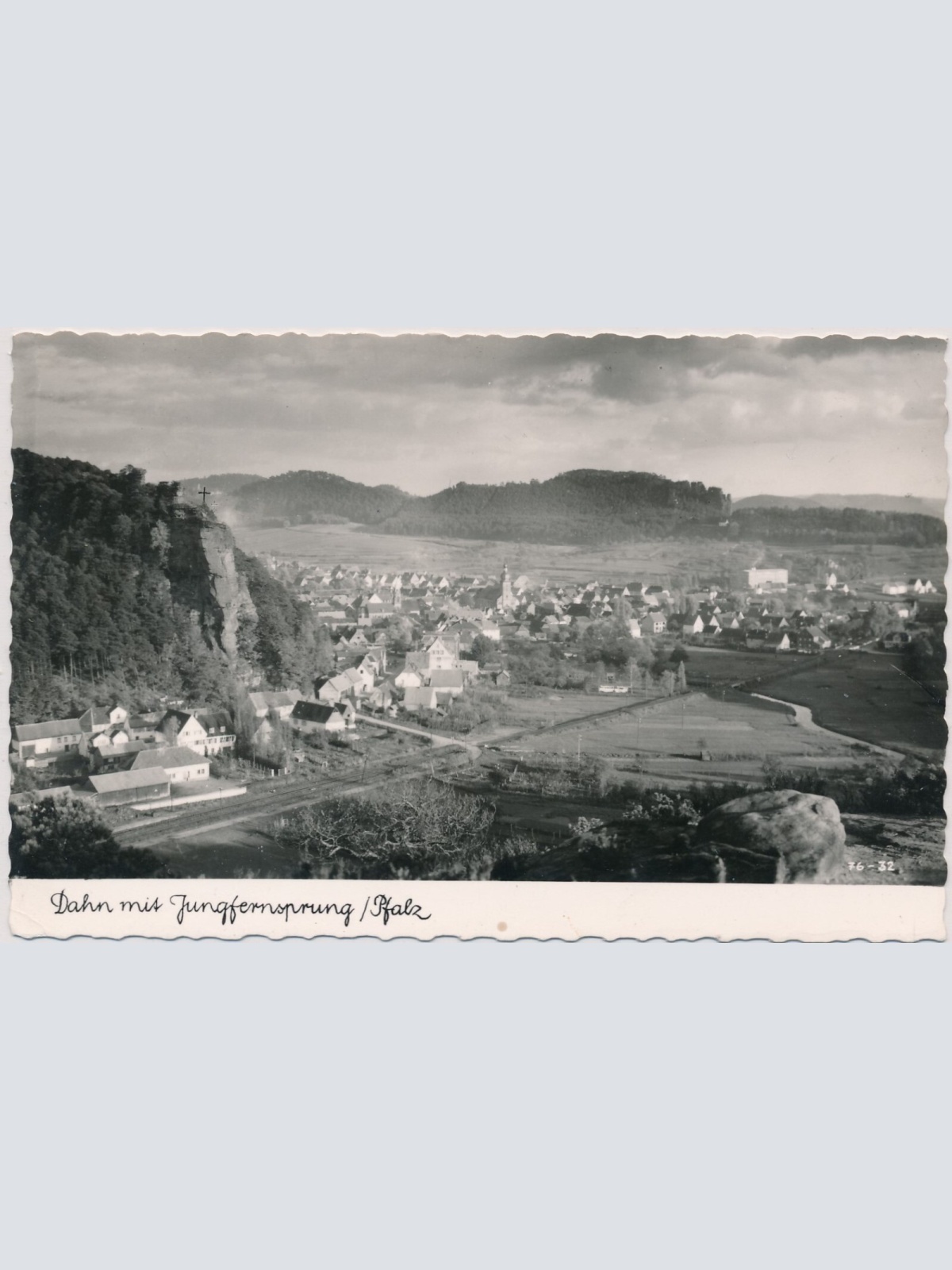 AK, Dahn mit Jungfernsprung, Rheinland-Pfalz (S1344)