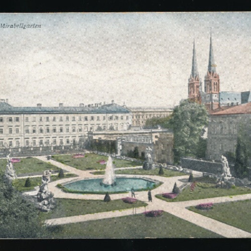 AK aus Salzburg Mirabellgarten (5604)