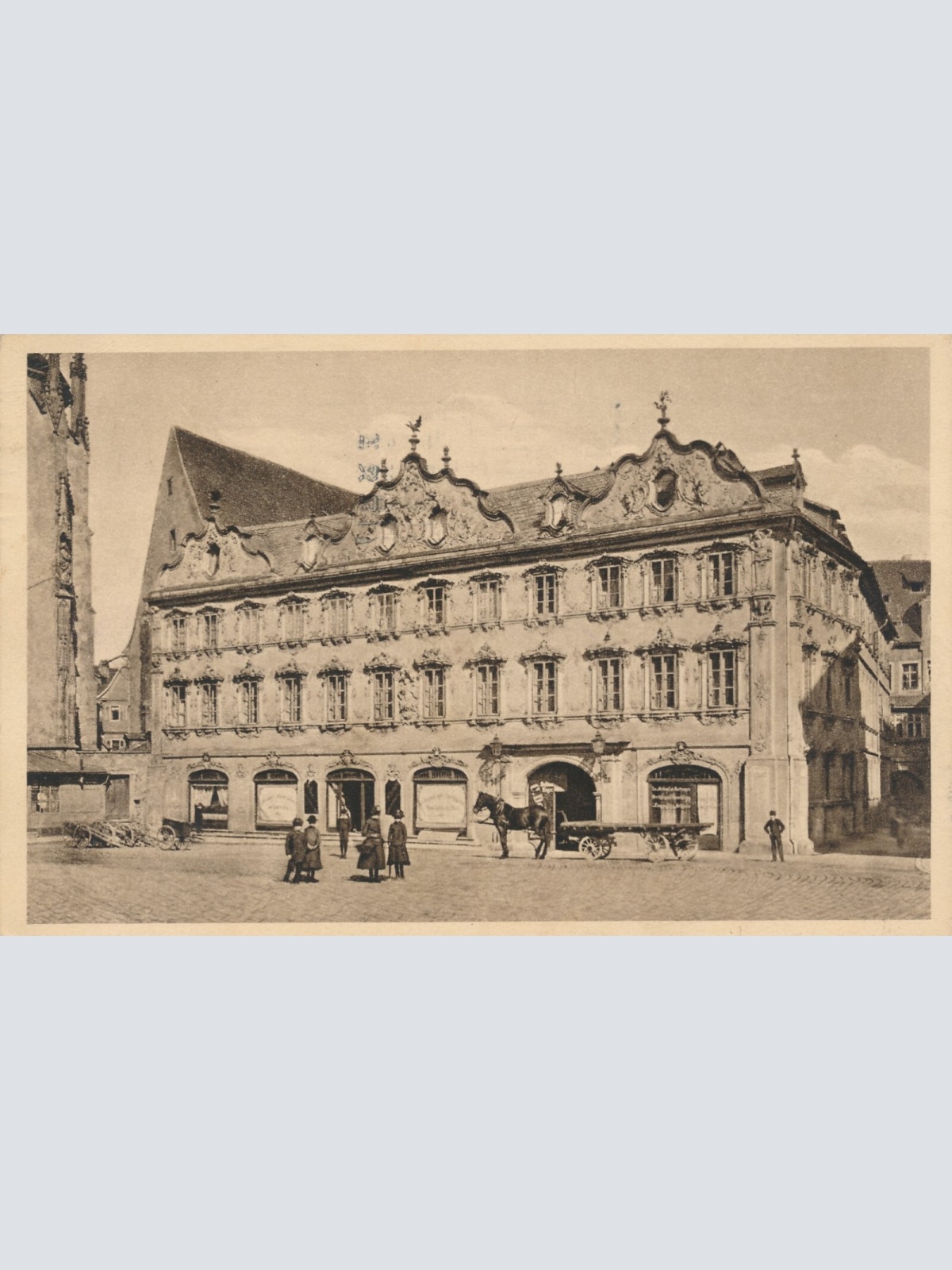 AK, Würzburg, Haus zum Falken, Bayern (S1335)