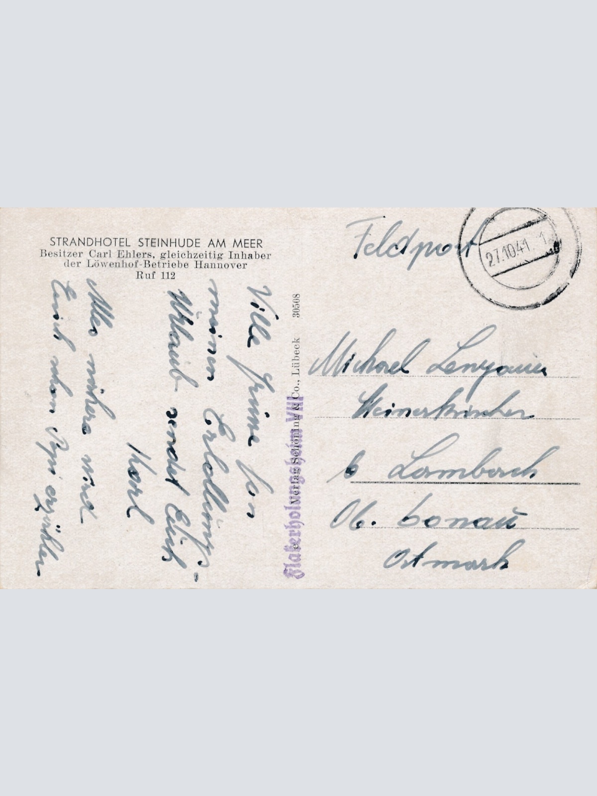 AK, Strandhotel Steinhude am Meer, Niedersachsen (S1656)
