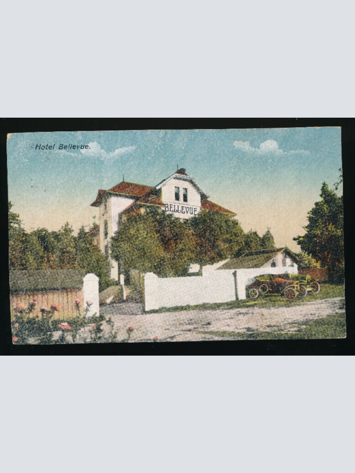 AK vom Hotel bei Budweis Tschechoslowakei (5386)