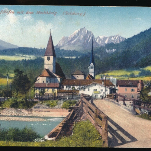 AK aus Bischofshofen mit dem Hochkönig Salzburg (5546)