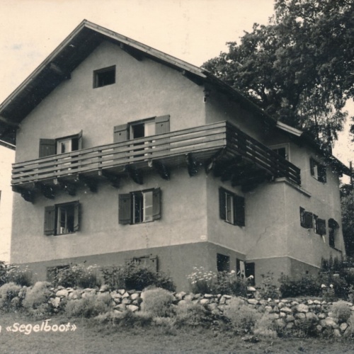 AK, Jungscharheim Segelboot, Oberösterreich (S1305)