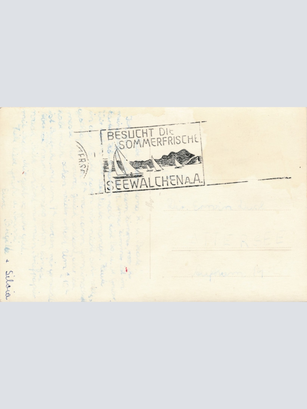 AK, Jungscharheim Segelboot, Oberösterreich (S1305)