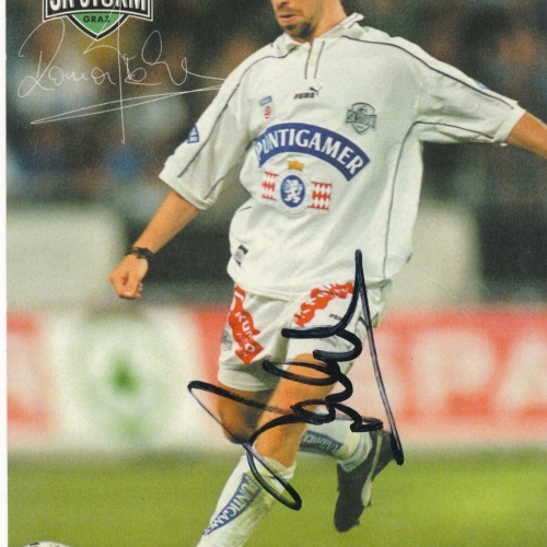 AK, Autogramm-Karte, Roman Mählich, SK Sturm (S1624)