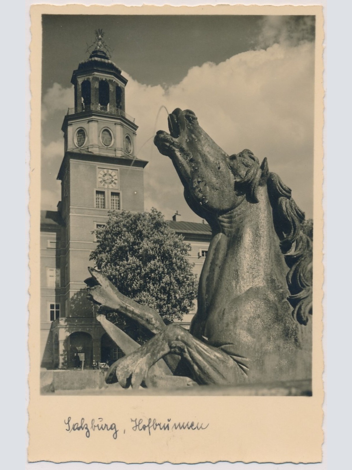 AK, Salzburg, Hofbrunnen, Österreich (S1304)