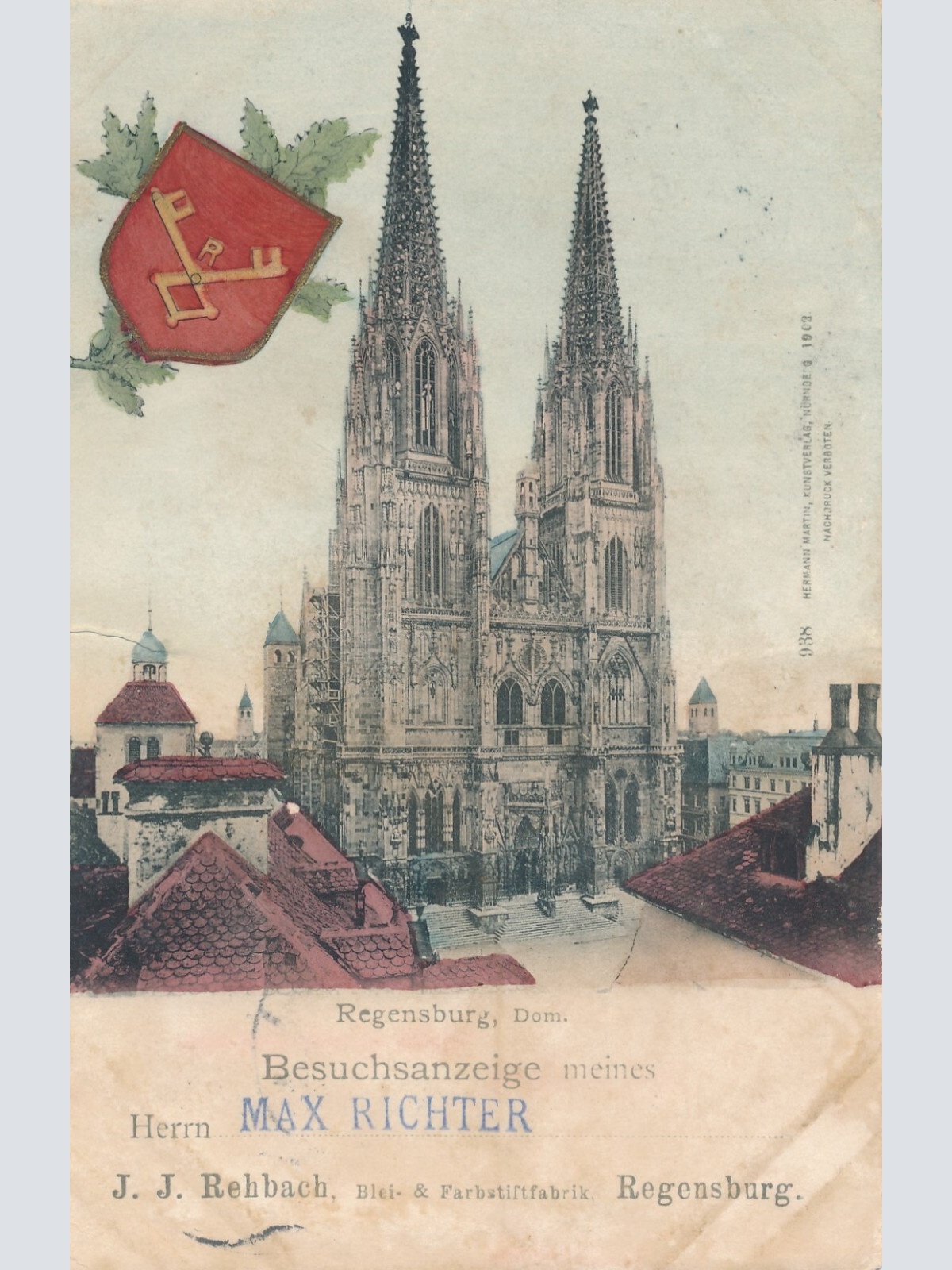 AK, Regensburg, Dom, Bayern (S1705)