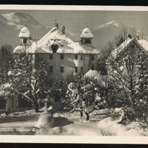 AK aus Kitzbühel mit Schloss Kaps Tirol (5885)