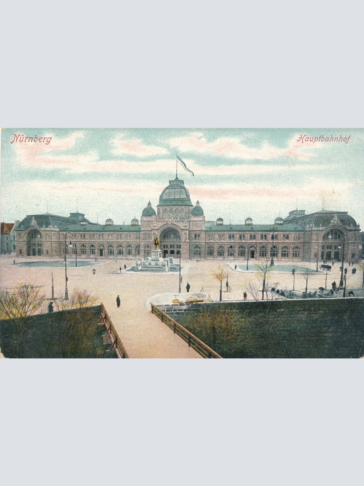 AK, Nürnberg, Hauptbahnhof, Bayern (S1662)