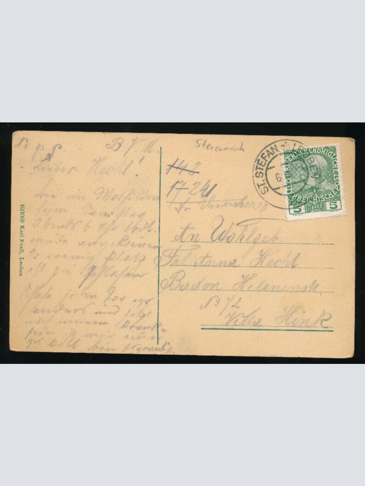 AK aus St.Stefan ob St. Michael Steiermark (5867)