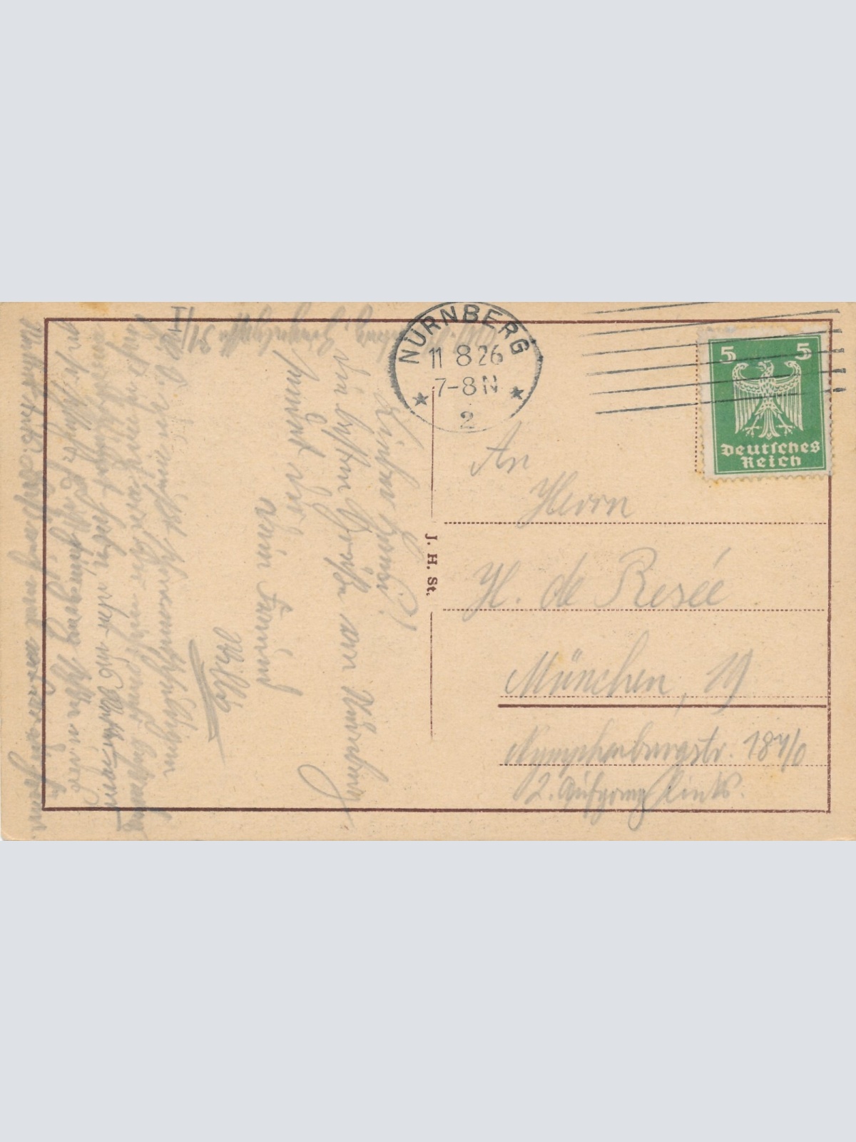 AK, Nürnberg, Neptunbrunnen, Bayern (S1668)