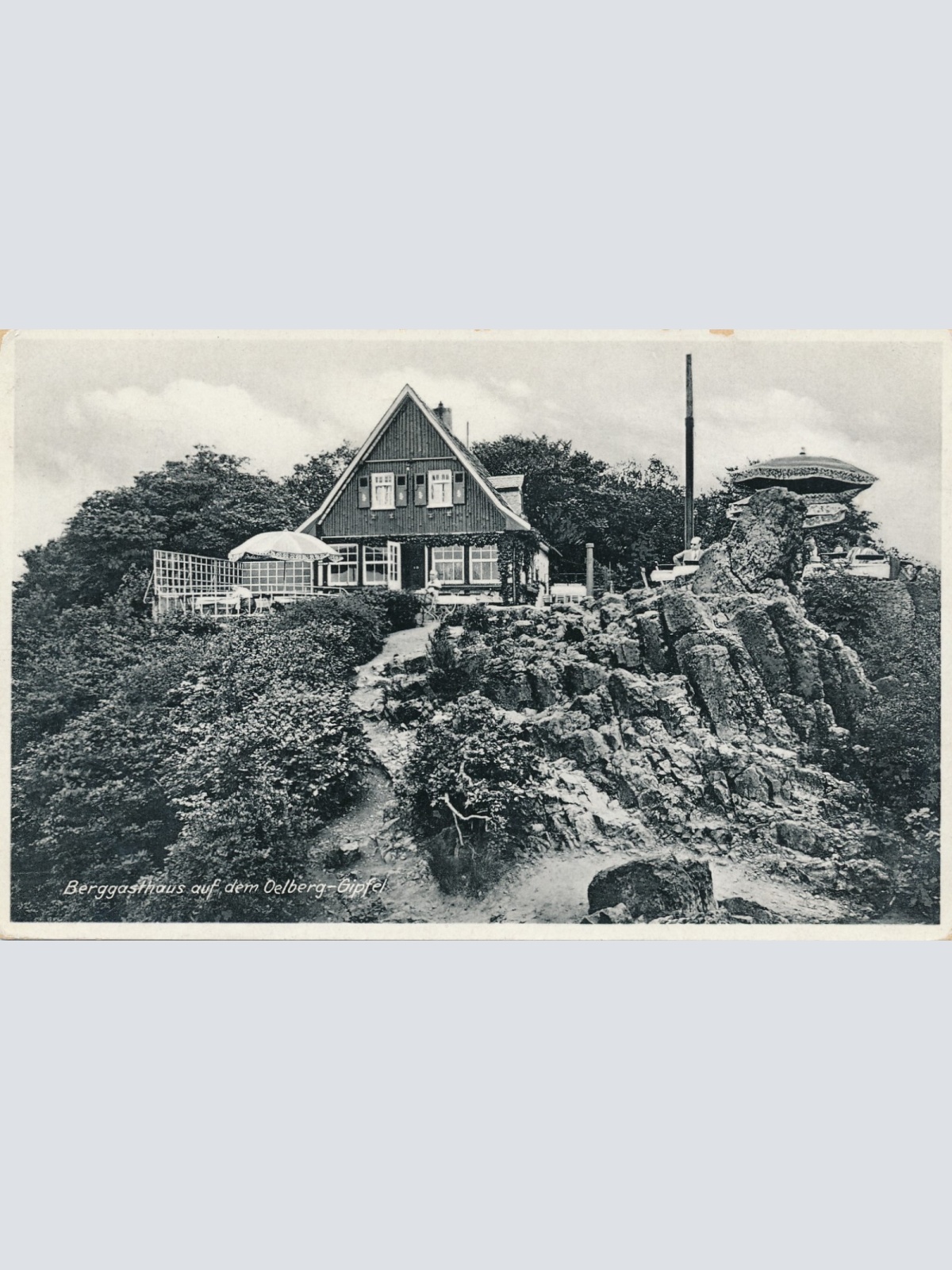 AK, Berggasthaus auf dem Oelberg-Gipfel, Nordrhein-Westfalen (S1695)
