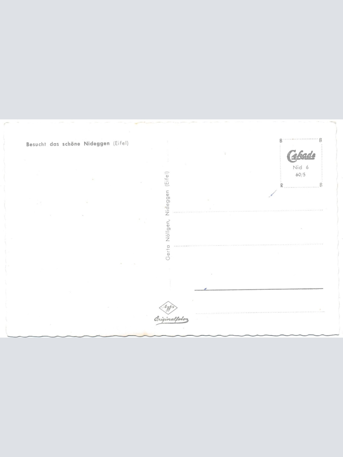 AK, Nideggen / Eifel, Nordrhein-Westfalen (S1685)