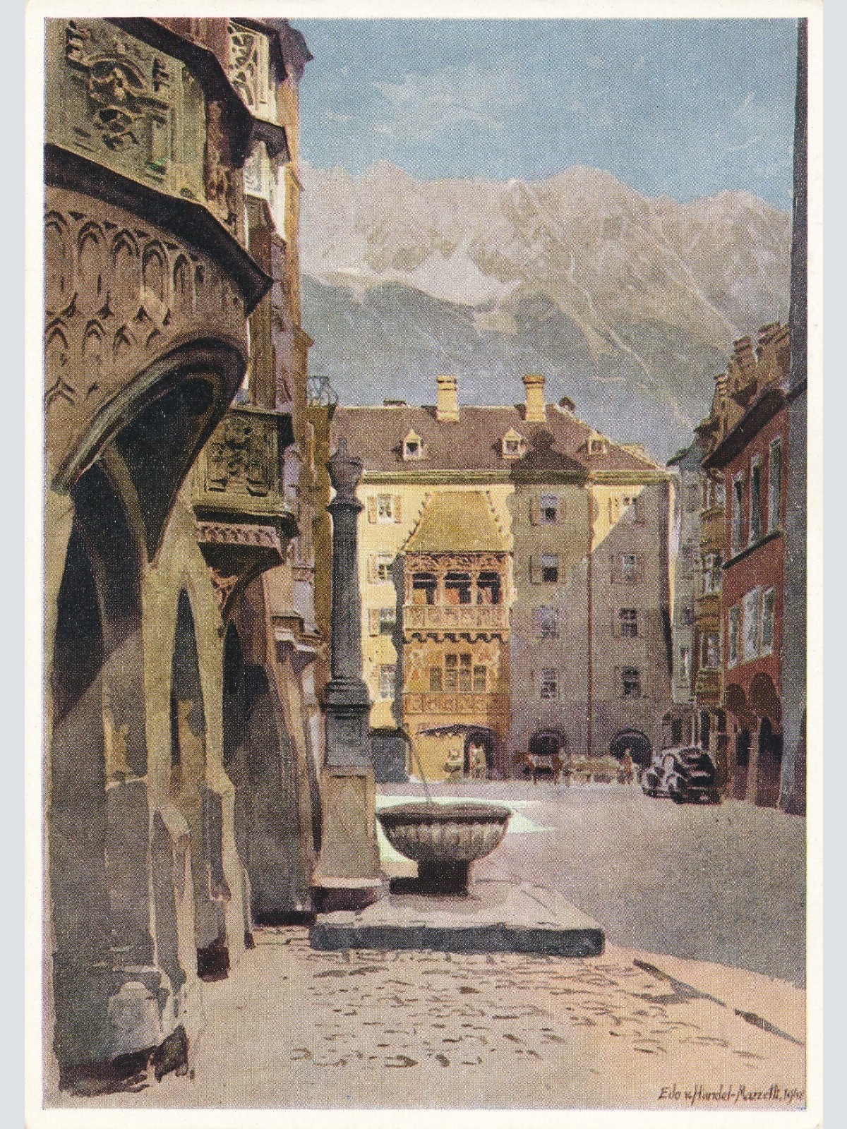 AK, Innsbruck, Das Goldene Dachl, Tirol (S1559)