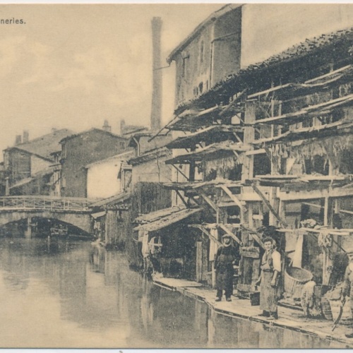 AK, Verdun, Les Tanneries, Frankreich (S1879)