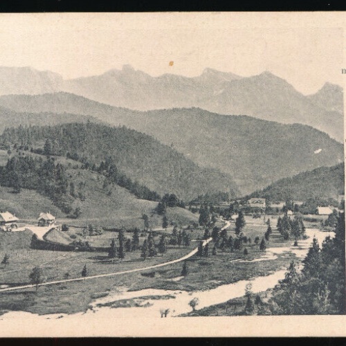 AK vom Brunnenthal mit Prielgruppe Oberösterreich (5633)