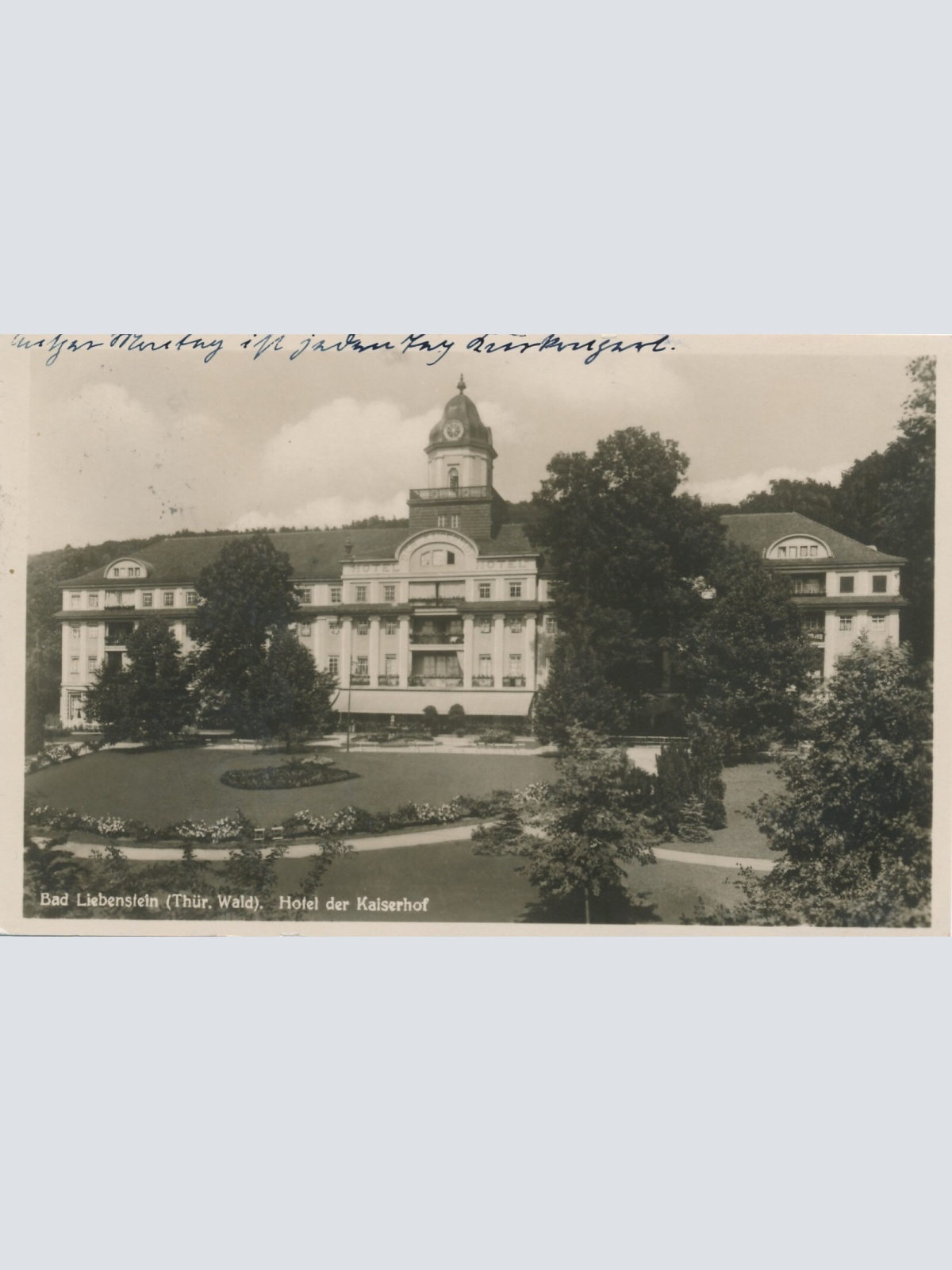 AK, Bad Liebenstein, Hotel der Kaiserhof, Thüringen (S1904)