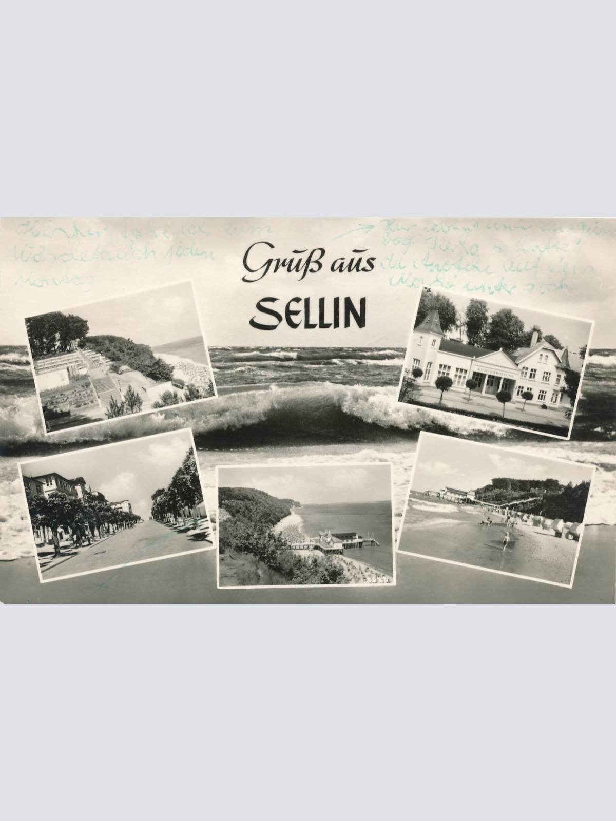 AK, Gruß aus Sellin, Mecklenburg-Vorpommern (S1543)